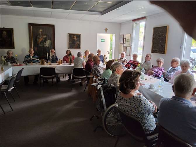 Die gutgelaunten Werkstattsenioren.
