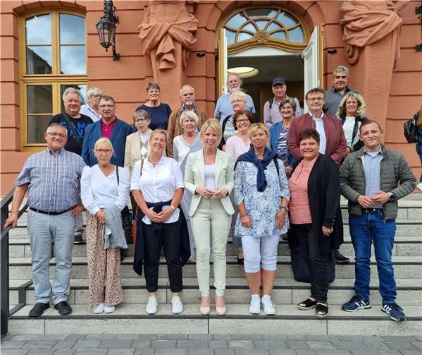 Die heimische SPD-Landtagsabgeordnete durfte kürzlich eine ihrer diesjährigen Besuchergruppen in Mainz begrüßen. Foto: privat