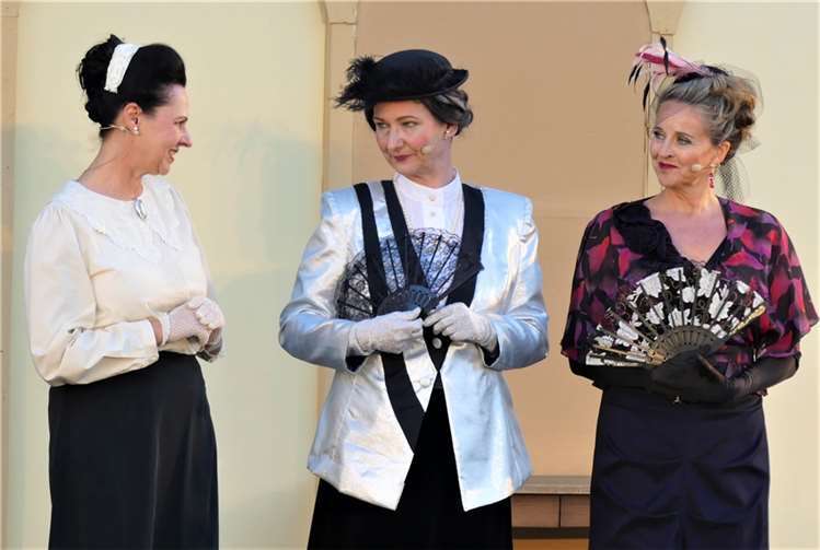 Die hervorragend agierenden Bühnenaktiven überzeugtenmit tollem Schauspiel und exzellenter Wortgewandtheit.