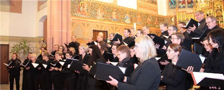 Die hervorragende Stimmbildung kam in dem Kirchenschiff voll zur Geltung.