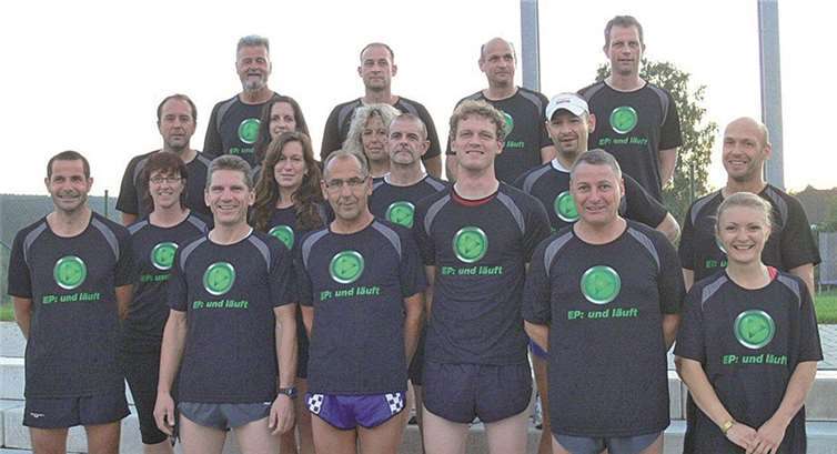 Die hoch motivierten Lauftreffler aus Puderbach. Archiv Lauftreff Puderbach