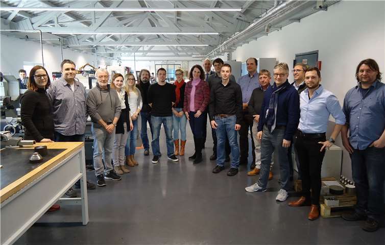 Die informative Betriebsbesichtigung rundete die gelungene Veranstaltung ab.privat