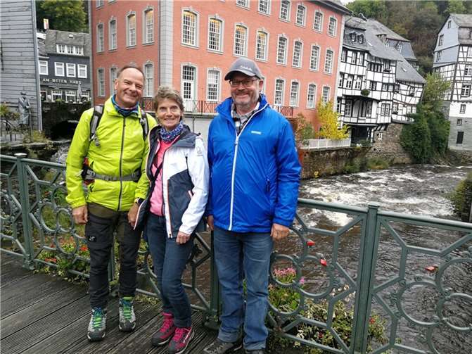 Wanderausflug nach Monschau Die interessante Bau- und Stadthistorie begeisterte. Foto: privat