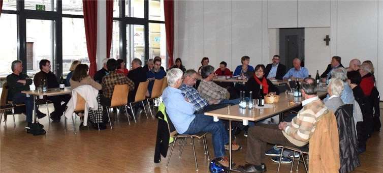 Die interessierten Mitglieder wurden bei der Jahresversammlung über die Vereinsaktivitäten informiert.  privat