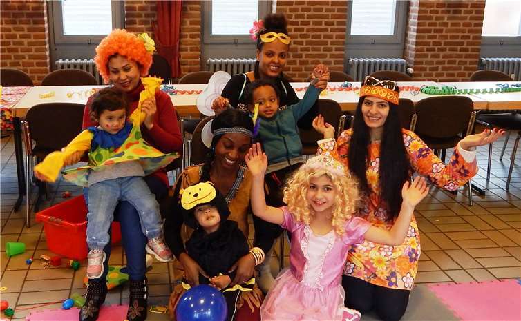 Die interkulturelle Gruppe für Eltern und Kinder bis zwei Jahre wurde vom Kontaktkreis Flüchtlinge in der Verbandsgemeinde Unkel gemeinsam mit dem katholischen Familienzentrum im Seelsorgebereich VG Unkel ins Leben gerufen. privat