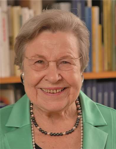 Die international bekannte Gerontologin Prof. Dr. Dr. h.c. Ursula Lehr.Privat