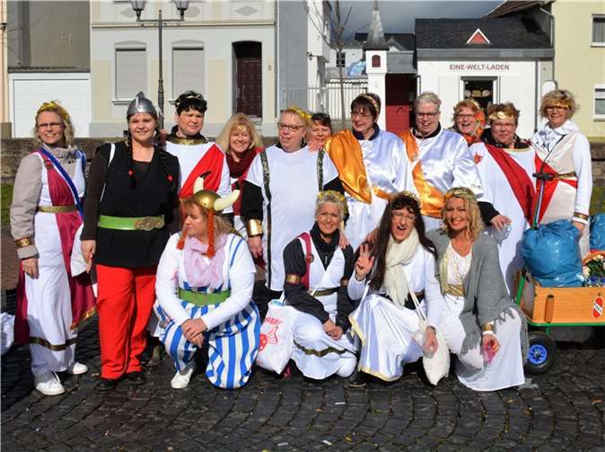 Die jecken Römer. Leitung: Isaballa Klotz