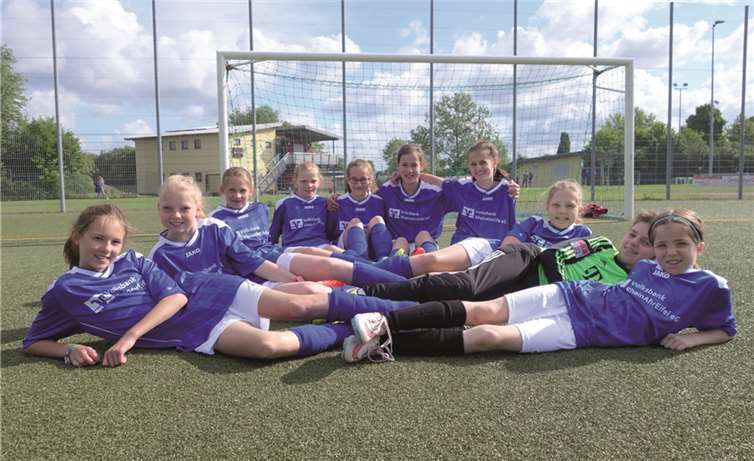 Die jüngere Mannschaft der Jahrgänge 2003 bis 2005.privat