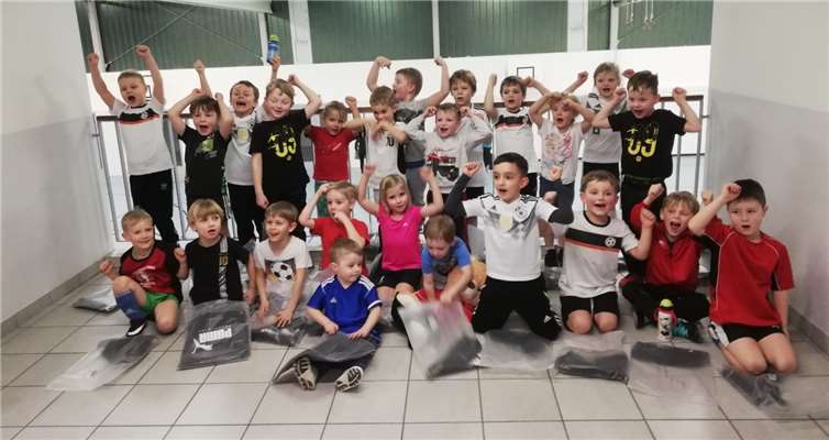 Die jüngste Fußballergruppe der JSG Puderbach erfreut sich weiterhin starken Zulaufs. Foto: privat