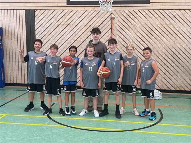 Die jüngste Mannschaft der DJK Baskets Bendorf.  Foto: privat