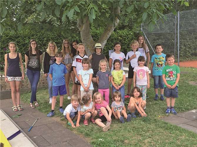 Die jüngsten Mitglieder der Kirmes- und Karnevalsgesellschaft Kobern-Gondorf verbrachten einen tollen Tag am ende der Ferien auf dem Minigolfplatz.privat