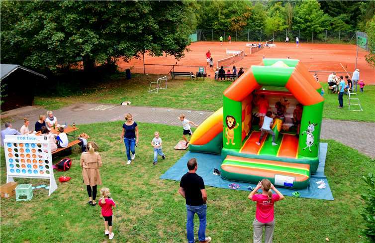 Die jüngsten Mitglieder hatten viel Spaß bei Kids-Day.
