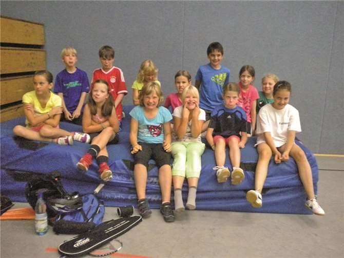 Die jüngsten Teilnehmer des Turniers gaben in sieben spannenden Runden alles.privat