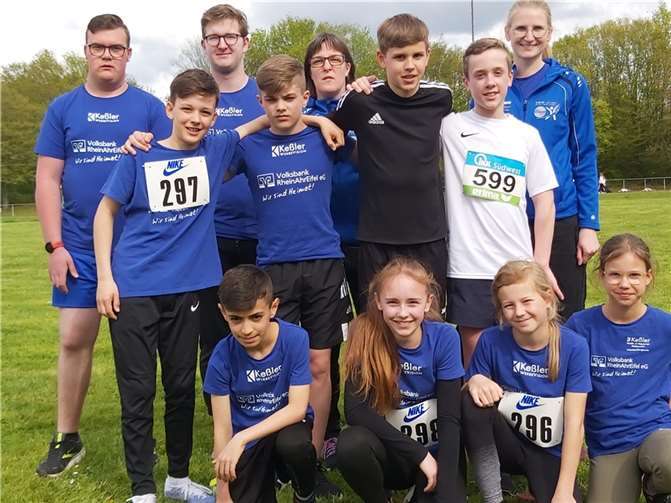 Die jungen Athleten des SV Urmitz waren sehr erfolgreich. Quelle: SV Urmitz