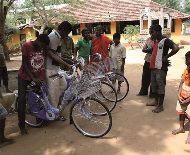 Die jungen Erwachsenen in Sri Lanka sind auf Hilfe angewiesen.privat