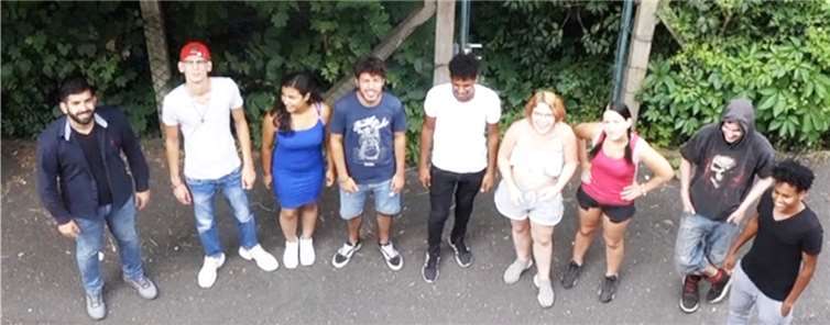 Die jungen Filmemacher aus dem HoT. privat