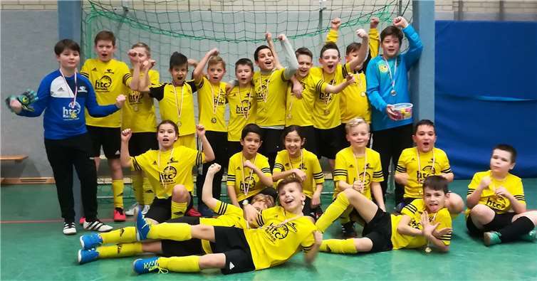 Die jungen GSG-Spieler hatten in Altenburg viel Spaß.privat