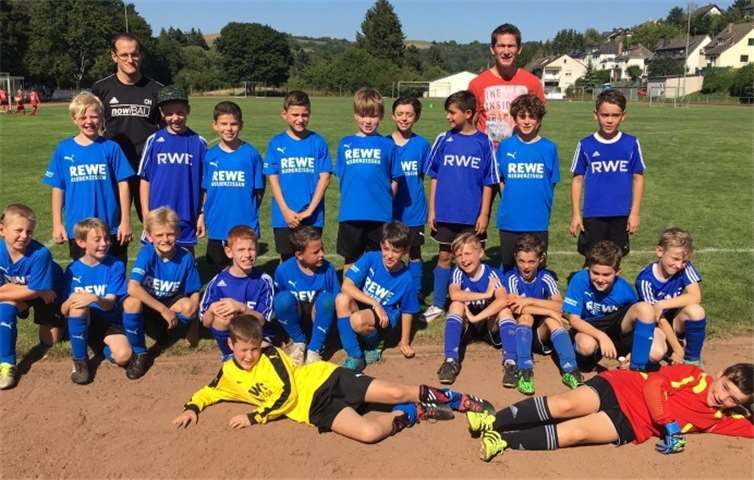 Die jungen Herren der E-Jugend Mannschaften kämpften und waren schlussendlich sehr zufrieden mit ihrer Leistung. Foto: privat