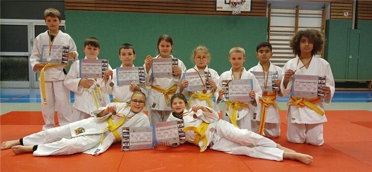 Die jungen Judoka des Turner-Bund 1867 e.V. Andernach traten hoch motiviert an. Foto: privat