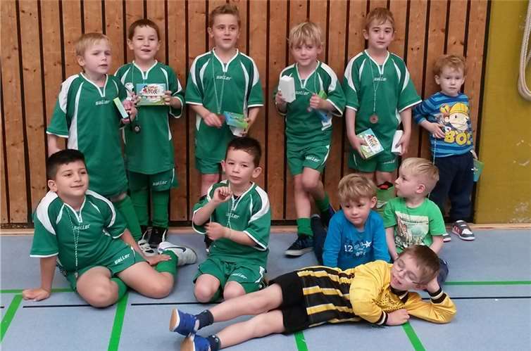 Die jungen Kicker aus Oberzissen lieferten eine gute Leistung ab. privat