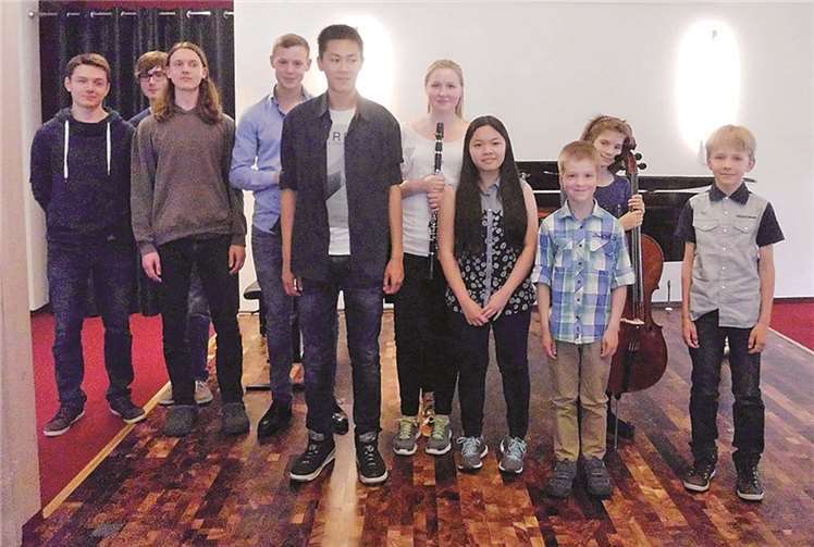 Die jungen Künstler begeisterten beim zweiten Talentförderkonzert in St. Sebastian.KMS