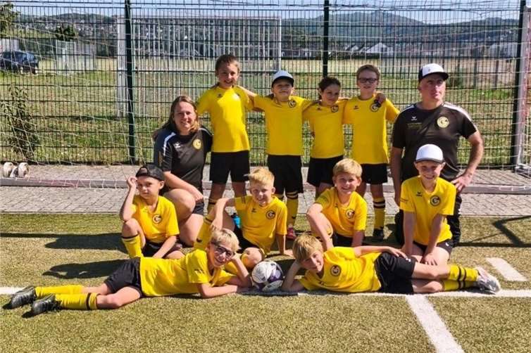 Die jungen Löwen beim VITO-Junior-Cup. Foto: GSG
