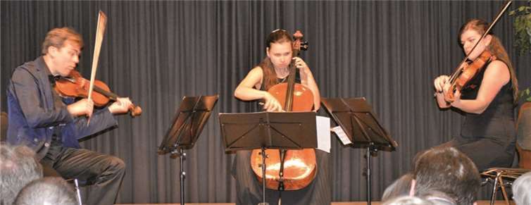 Die jungen Musiker begeisterten ihr Publikum. AB
