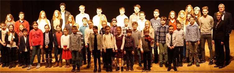 Die jungen Musiker zeigten beim Preisträgerkonzert noch einmal, wofür sie ausgezeichnet wurden. Privat