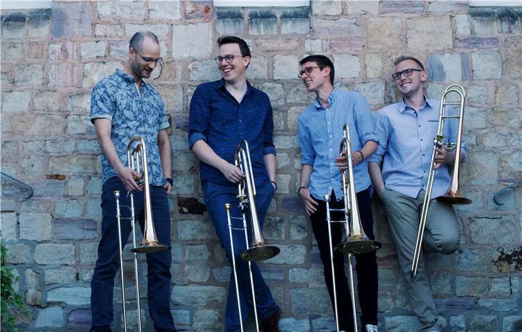 Die jungen Posaunisten freuen sich auf ihren Auftritt am 1. September in Moschheim.  Privat