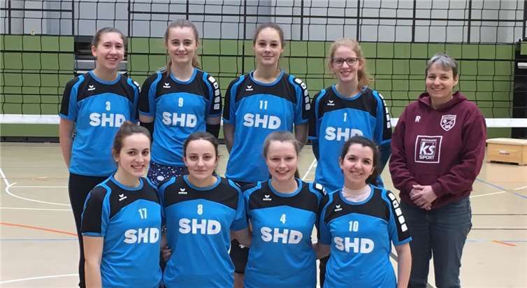 Die jungen Spielerinnen durften mit ihren Leistungen sehr zufrieden sein.privat