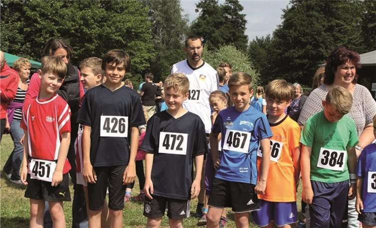 Die jungen Wilden vom Lauftreff SV Weitersburg mischten das Feld in Rhens auf.privat