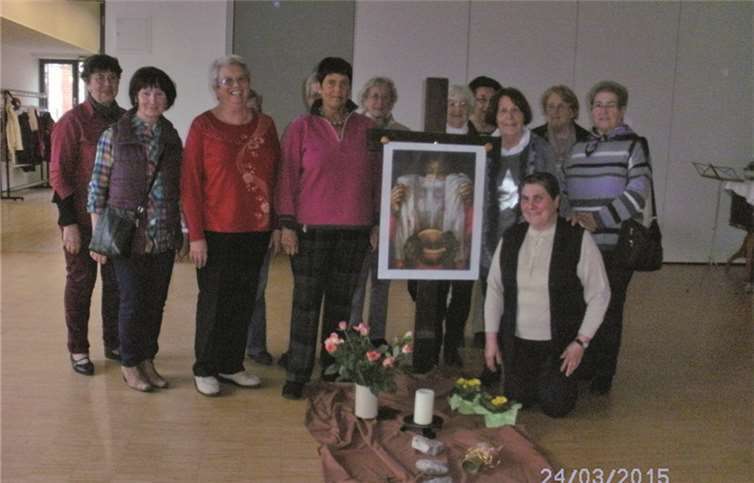 Die katholische Frauengemeinschaft beim Besinnungsnachmittag.privat