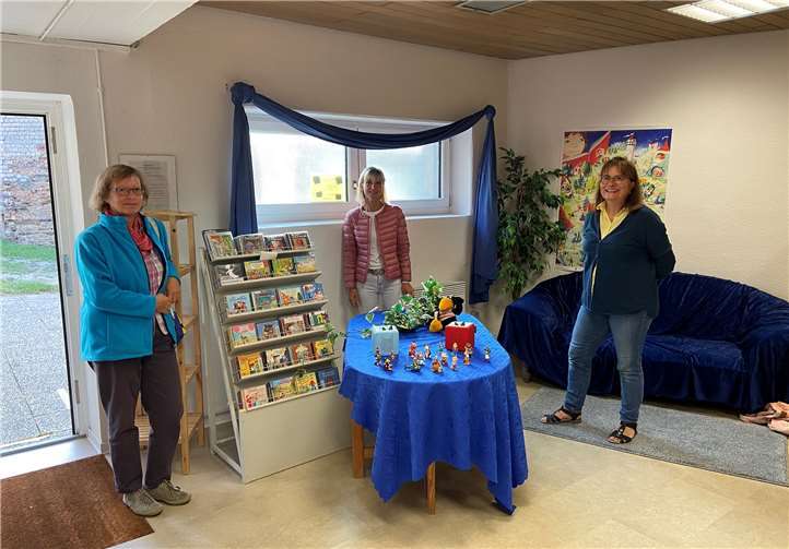 Die katholische öffentliche Bücherei freut sich über einige neue Tonies, die durch die Mutabor- Zuwendung angeschafft werden konnten. Foto: privat