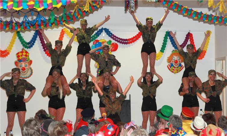 Die kessen Mädels von der Army.Fotos: privat