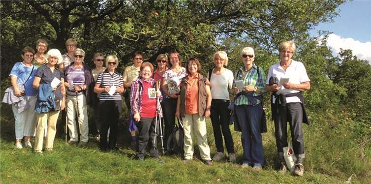Die kfd Irlich wanderte auf den Spuren des heimischen Rebensafts.kfd Irlich