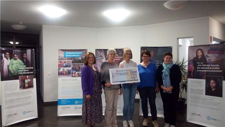 Die kfd Leutesdorf hatte auf dem letztjährigen Weihnachtsmarkt einen Spendenaufruf gestartet und 550 Euro gesammelt. Foto: privat