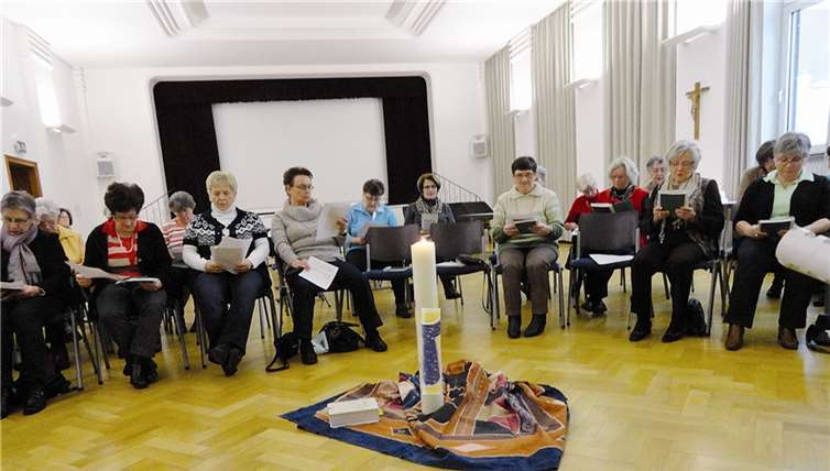 Die kfd Maifeld-Untermosel kam zum Einkehrnachmittag zusammen.privat