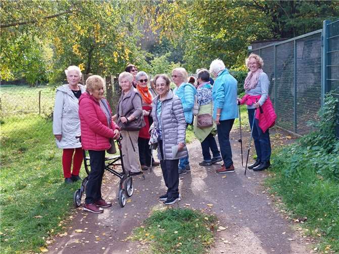 Die kfd Miesenheim hatte am 10. Oktober zu einer Meditativen Wanderung zu Erntedank rund um Miesenheim eingeladen. Foto: privat