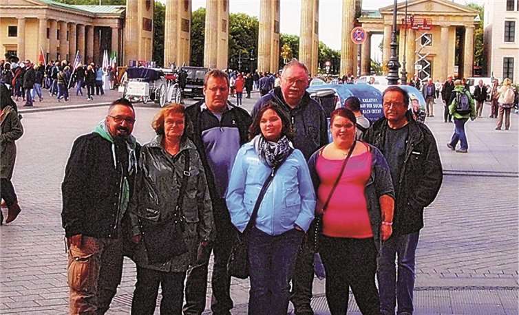 Die kleine Reisegruppe erlebte ein paar schöne Tage in Berlin. privat