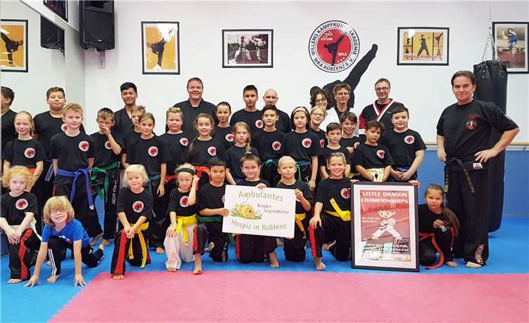 Die kleinen Drachen der Willems Kampfkunst Akademie Koblenz.privat