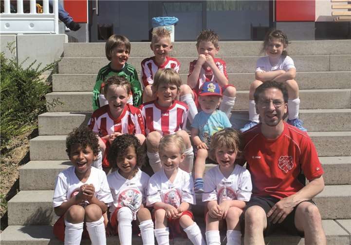 Die kleinen Ministars des BSC Unkelbach hatten wieder einmal viel Spaß. privat