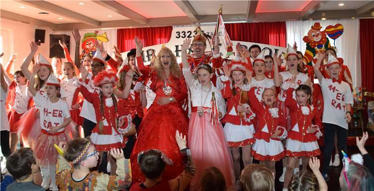 Die kleinen Närrinnen und Narren aus Verscheid feierten einen tollen Kinderkarneval. Foto: privat