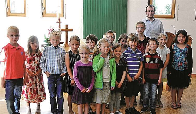 Die kleinen Sängerinnen und Sänger freuen sich auf Verstärkung. privat