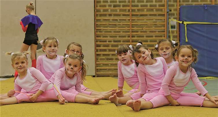 Die kleinen Turner wusste das Publikum zu begeistern. Privat