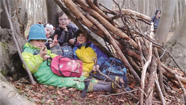 Die kleinen Walddetektive erlebten viel Spannendes. Privat