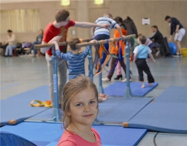 Die kleinen und großen Besucher konnten kostenlos tolle Bewegungs-, Spiel- und Spaßangebote nutzen.Privat