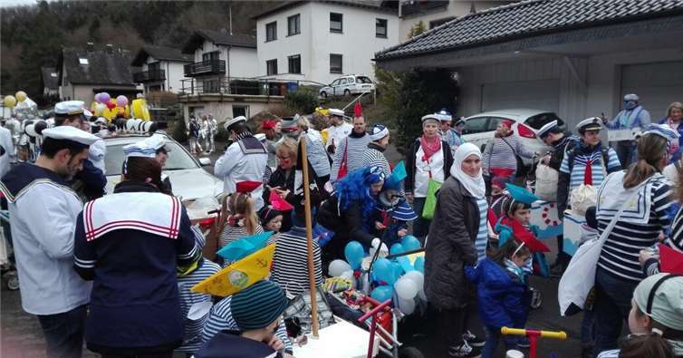 Die kleinen und großen Matrosen hatten viel Spaß. privat