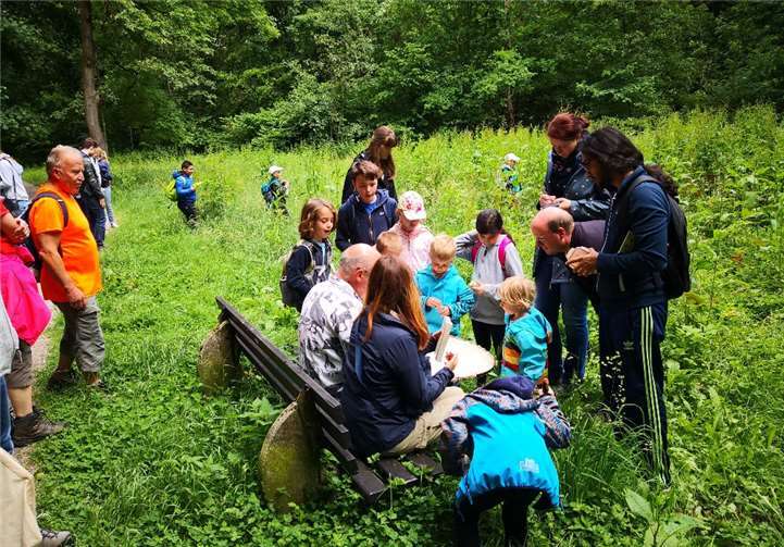 Die kleinen und großen Teilnehmer der Exkursion hatten Einiges zu entdecken.