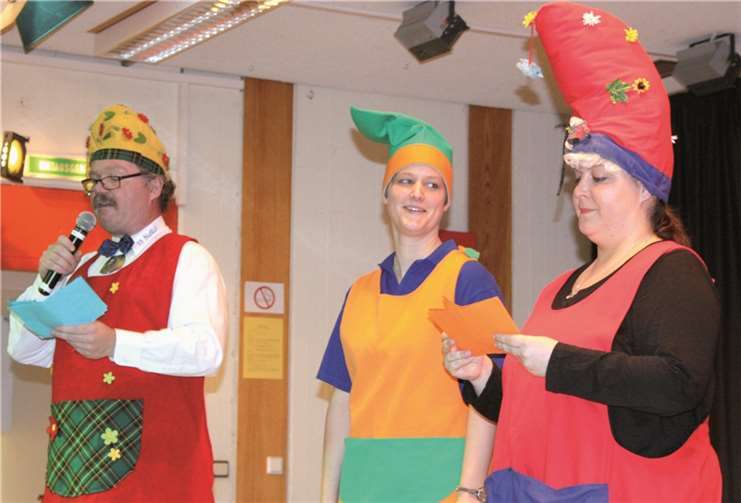 Die kürzeste Prunksitzung des Rheinlands mit allem Drum und Dran führte die KG Gladbach auf.