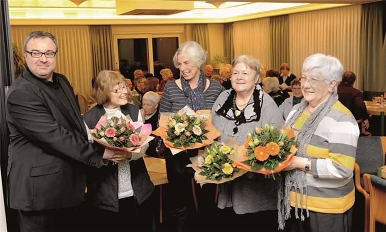 Die langjährigen Mitglieder durften sich über Ehrungen freuen.FotoFIX